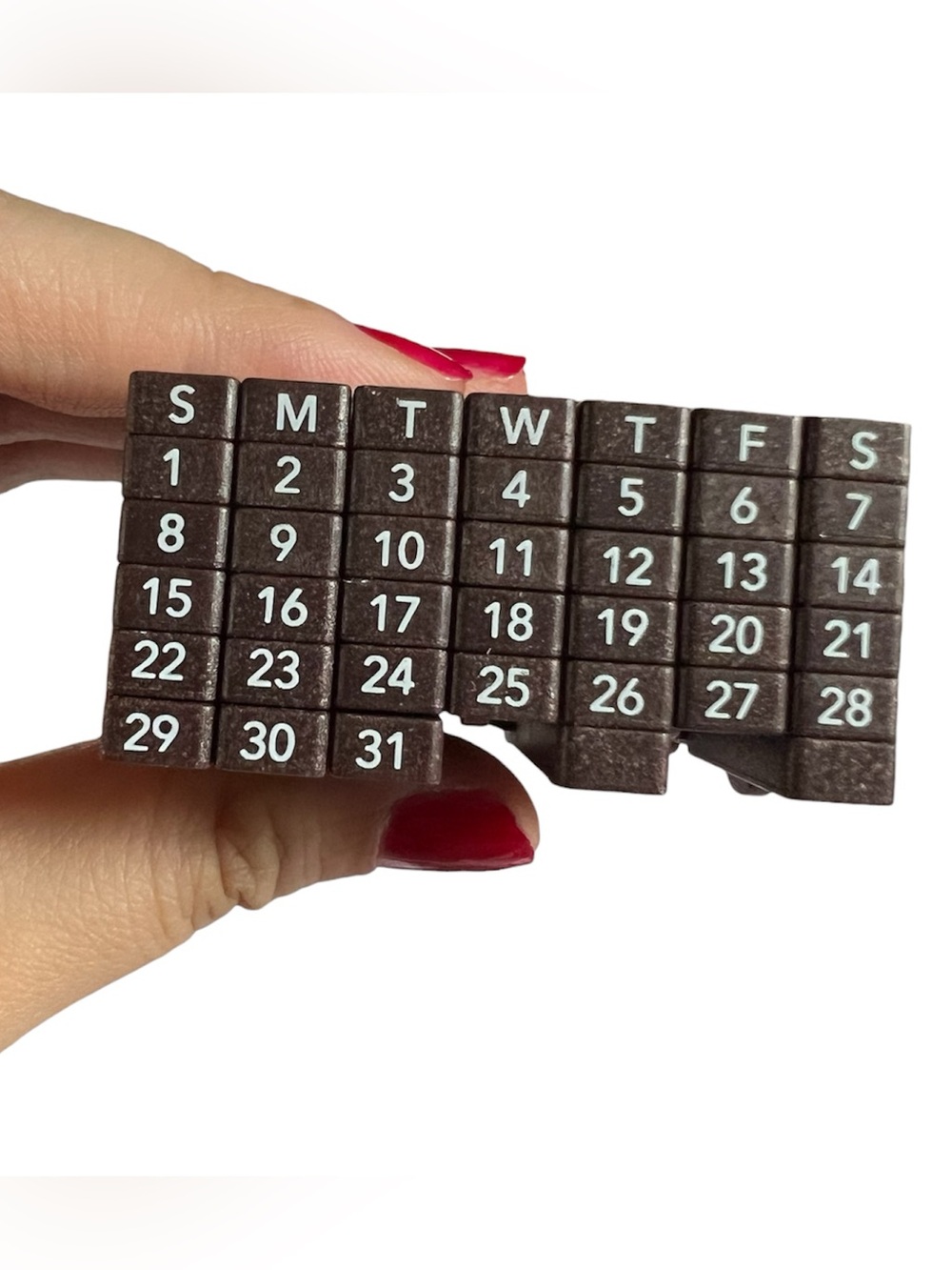 Shachihata Shachi-iro Perpetual Calendar Stamp